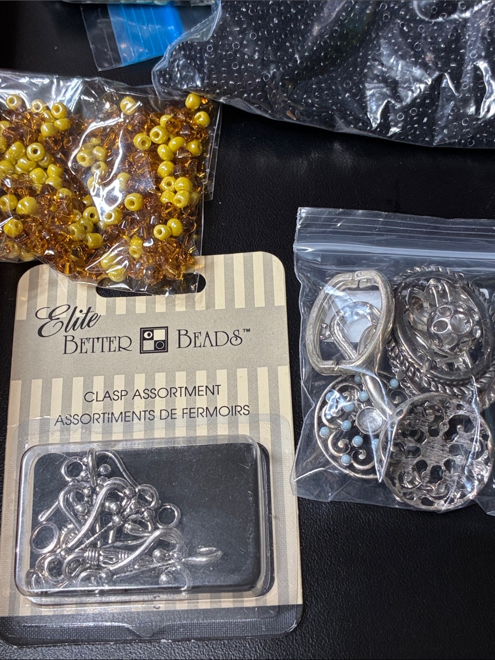 Assorted jewelry making beads and findings for making jewelry assorted materials - Picture 10 of 16